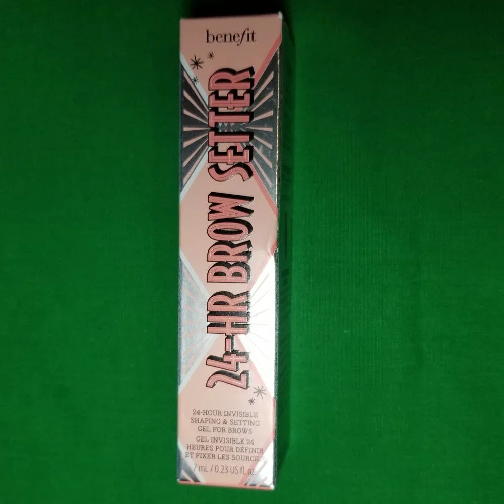 Benefit 24-HR Brow Setter Invisible Gel 7ml/0.23oz & Precisely Brow Detailer NEW